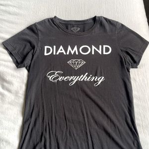 Diamond Black Graphic T-Shirt